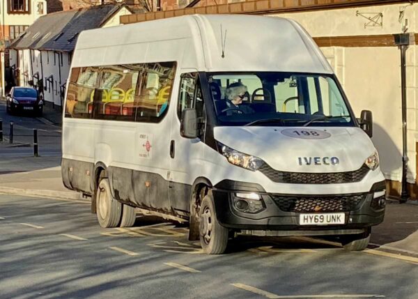 The Number 198 at Bancks Street, Minehead