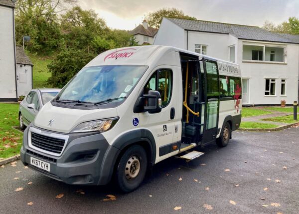 A Slinky Bus in Porlock