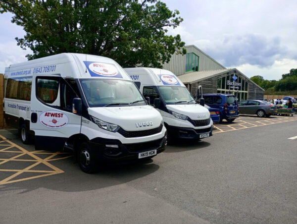 Atwest Minibuses on a Travel Club trip to Blackdown Garden Centre