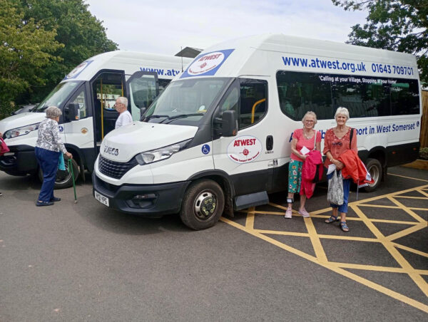Atwest Minibuses on a Travel Club trip to Blackdown Garden Centre