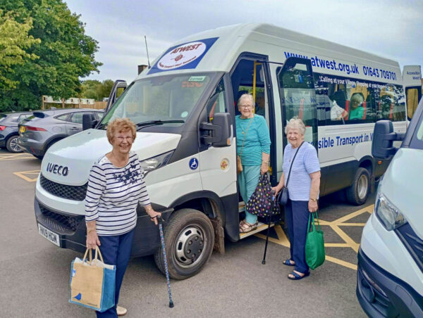 Atwest Minibuses on a Travel Club trip to Blackdown Garden Centre